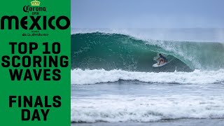 The Top 10 Scoring Waves From FINALS DAY Corona Open Mexico presented by Quiksilver