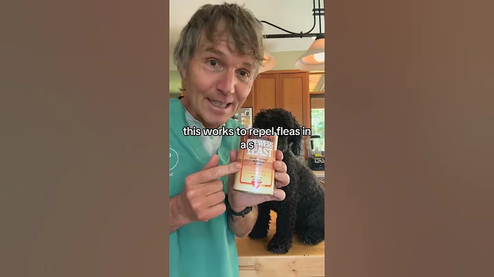 A cheap supplement that repels fleas!