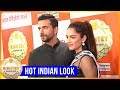 Kumkum bhagya fame shikha singh aka alia spotted with manit joura  zee rishtey awards 2018