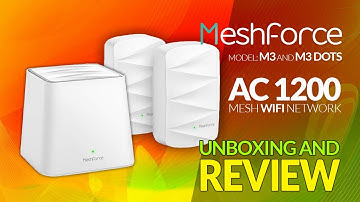 MeshForce M3 & Dot Review: The Ultimate Mesh WiFi System You’ve Never Heard Of!