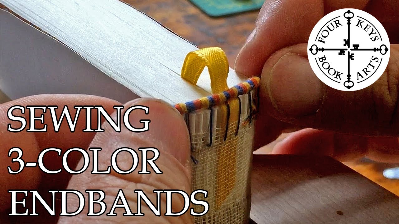 Headbands – Endbands  Bookbinding, Handmade books, Handmade journals