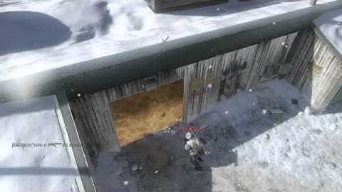 Call of duty black ops: random tomahawk kill on summit