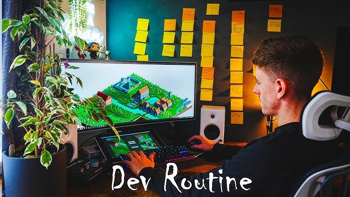 A Day in the Life of an Indie Game Developer and University Student 