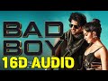 BAD BOY 16D AUDIO TELUGU BASS BOOSTED 8D SONGS TELUGU TELUGU 8D SONGS