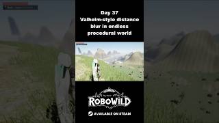 Distance blur endless world #gamedev