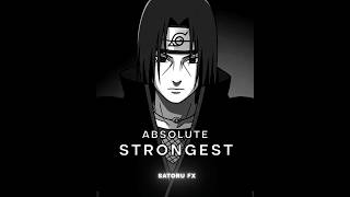 Agree ? Itachi Uchiha Edit