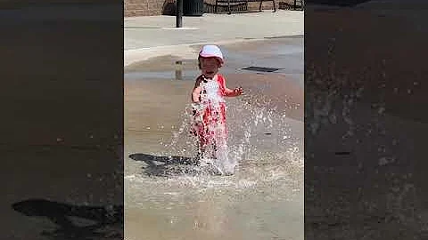 Josie at the Water Park