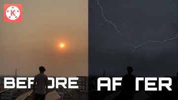 Lighting and Thunder Effect in Kinemaster | Kinemaster Editing | Tahmid Chowdhury