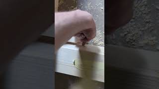 Wie findet ihr die Verbindung? #tischler #diy #werkbankbau