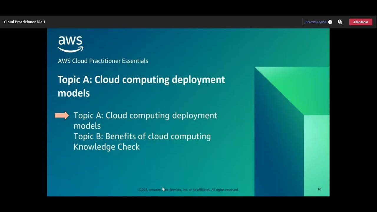AWS Cloud Practitioner - Día 1 (español) - YouTube
