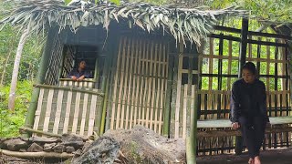 Full video 5 Days: To complete the bamboo house since my husband's family kicked me out.