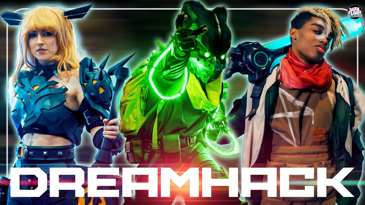 INCREDIBLE Cosplay at DREAMHACK 2026 🔥🎮 #dreamhack #leagueoflegends