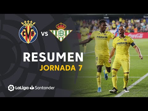 Resumen de Villarreal CF vs Real Betis (5-1)