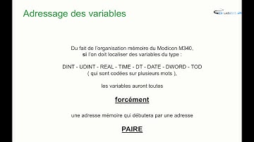 Unity Pro - Adressage et localisation des variables - Partie 6