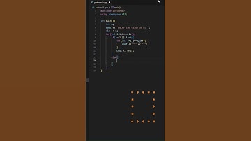 Hollow Square Pattern | Star Pattern in C++ | Learn to code #shorts