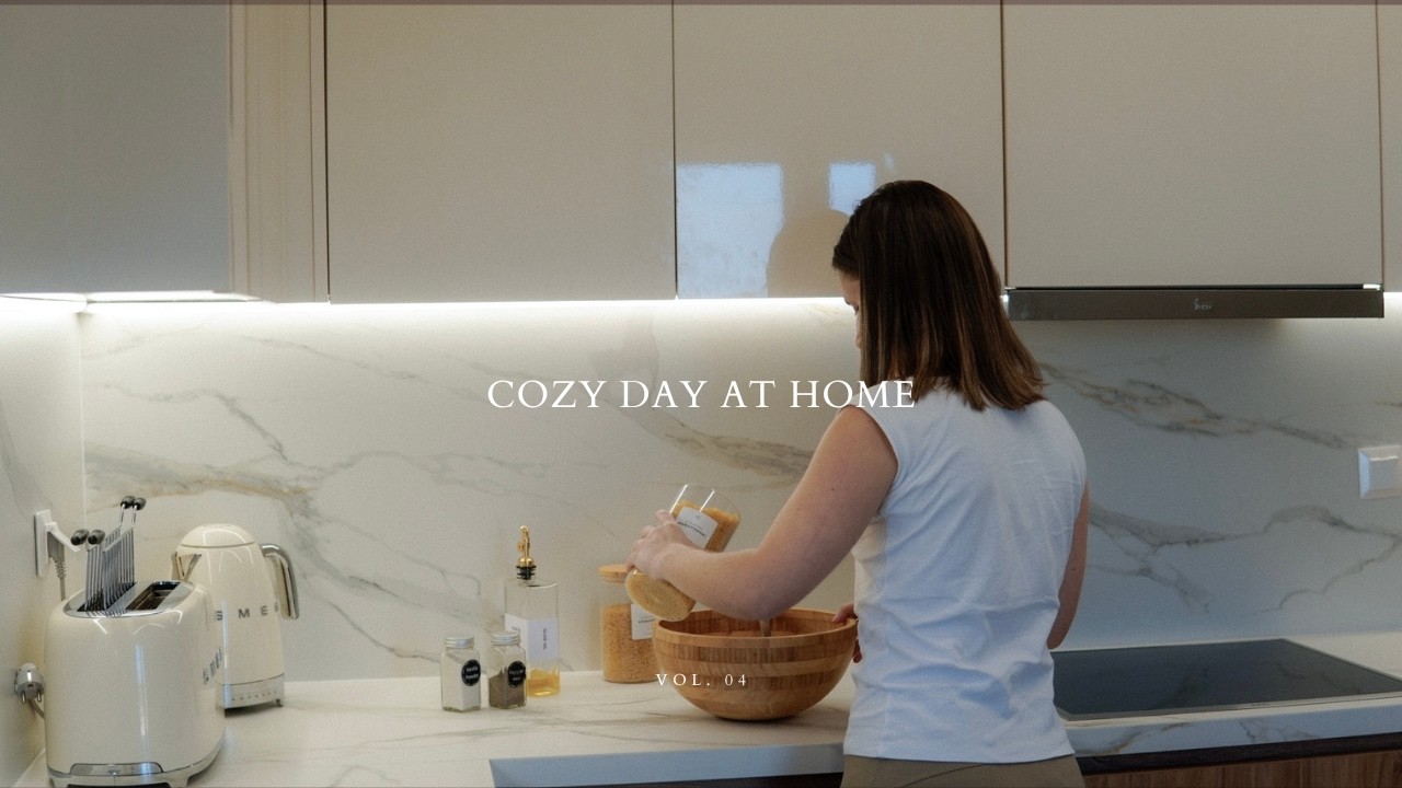 A Cozy Day at Home 🧺🧄 | Cleaning, Cooking & Reset