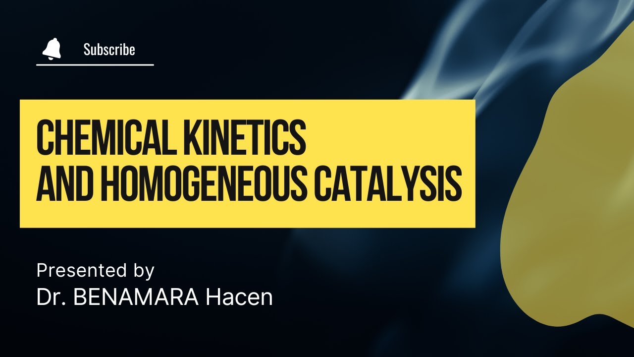 Convinced me | Introduction to Chemical Kinetics and Homogeneous ...