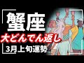 蟹座だけ最強に運気強めです😳この動画が表示されたら絶対見逃さないで。2026年 3月運勢 【タロット個人鑑定級リーディング 】