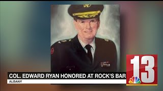 Colonel who came out in obit honored at Albany bar
