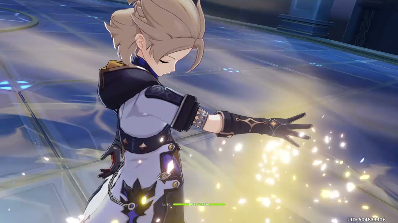 Albedo Burst Animation