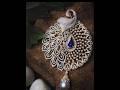 New Design Jewellery Latkan Bridal Earing Latest Haar America Diamond Gold Shorts Gold Set
