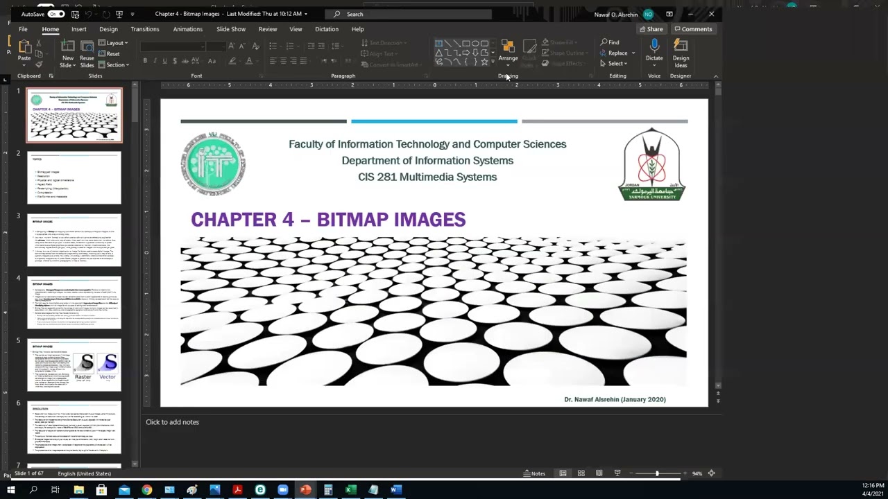Class 19 CS281 Multimedia Systems Section 2 Chapter 4 Aspect Ratio