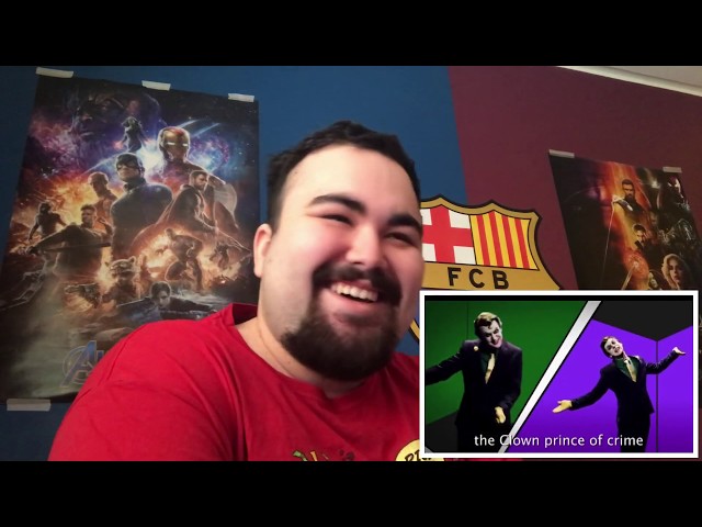 The Joker vs Pennywise. Epic Rap Battles Of History. (Reaction)