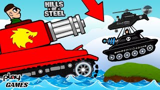 НОВЫЙ РЕКОРД! В ЭТОТ ТАНК НИКТО НЕ ВЕРИЛ! ЖНЕЦ НАКАЗЫВАЕТ БОССОВ! HILLS OF STEEL СИМУЛЯТОР ТАНКИСТА