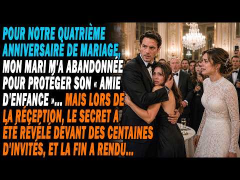 Pour Nos 4 Ans De Mariage, Mon Époux M'a Délaissée Pour Son «Amie D'enfance». Après, Je Lui Ai Fait.