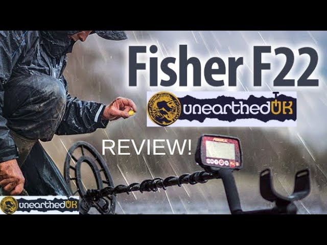 Fisher F22 Weatherproof All-Purpose Metal Detector - YouTube