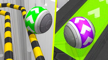 Gyrosphere Balls (Lvl 33) vs Reverse! Amazing Speedrun Arena 6! Gameplay, Race-78