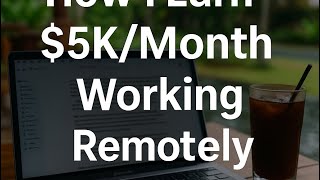 Secret to earn $5K/month working remotely in Bali