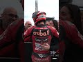 Bulega arrives to parc ferme after his crash 👀 | 2026 #DutchWorldSBK 🇳🇱