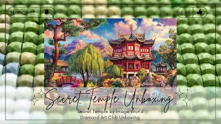 Diamond Painting Unboxing   Secret Temple by Image World From DAC
