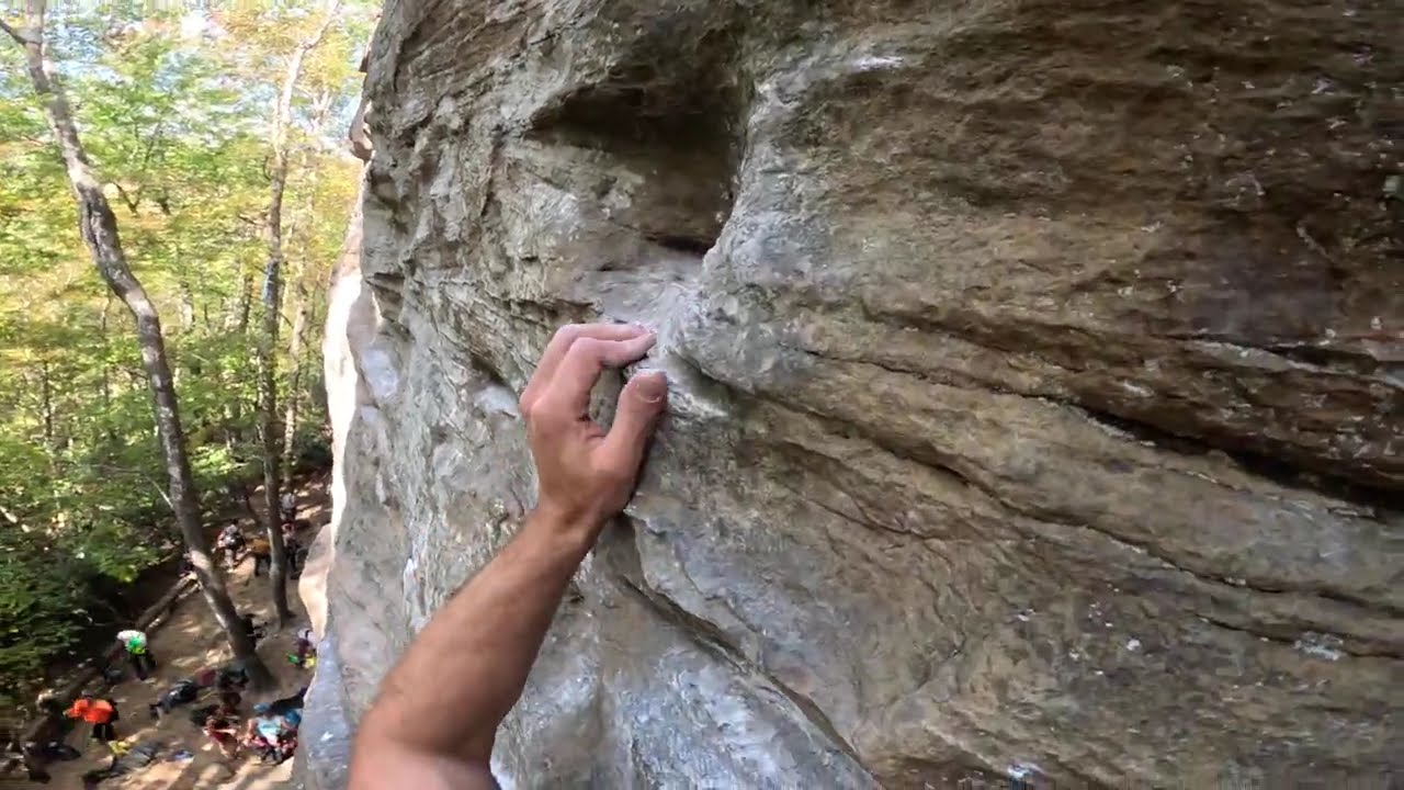 Red River Gorge - The Great Wall - Edge A Sketch (5.11b/6b+)