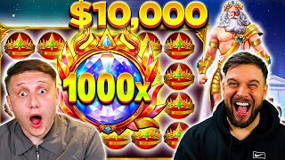 WE SPENT $10,000 ON EVERYTHING GATES OF OLYMPUS!