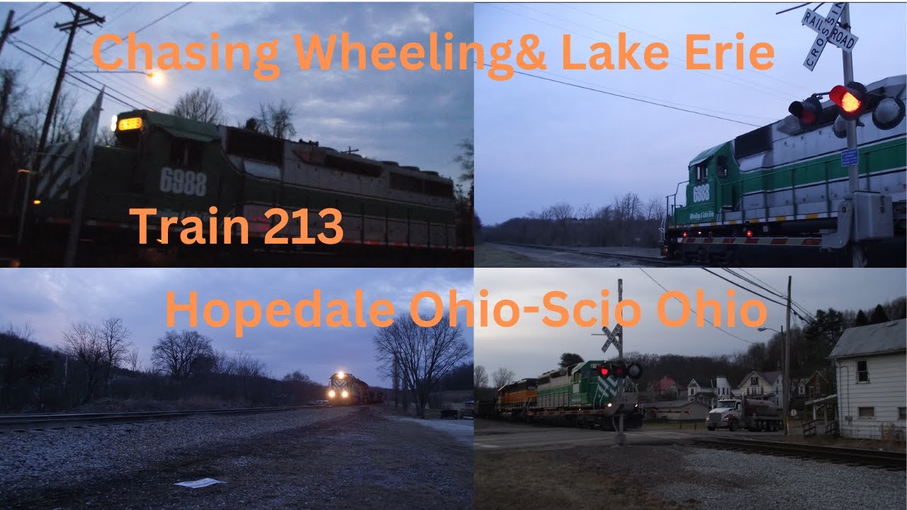 Chasing Wheeling & Lake Erie 213 Hopedale Ohio Scio Ohio YouTube