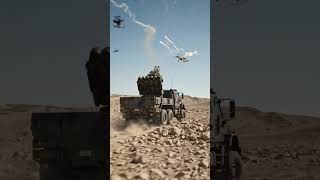 Truck Mounted MONSTER Gun vs Giant Drones 😱🔥 #military #antishipmissile #automobile #memes #army