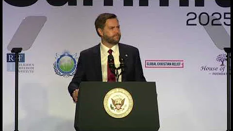 RAW: JD Vance says church values big part of Trump Administration