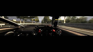 RaceDriver Grid 5760 x 1200 maxed out EyefiniTy 24"x 3 Full HD gameplay 1080P ATI HD5970