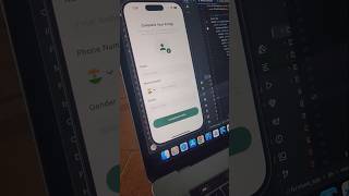 User Profile UI In Flutter 🤘👌 Part - 6 #flutter #short #video #shortsviral
