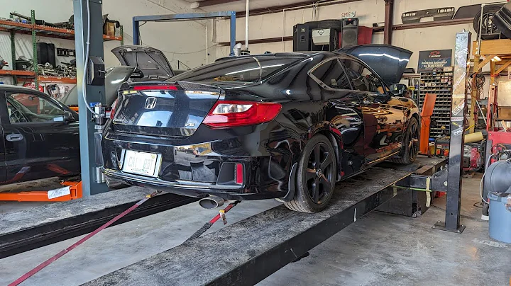 Dynoing Our 9th Gen Accord V6 J35Y2 6-Speed Coupe before adding mods..TRUE BASELINE DYNO