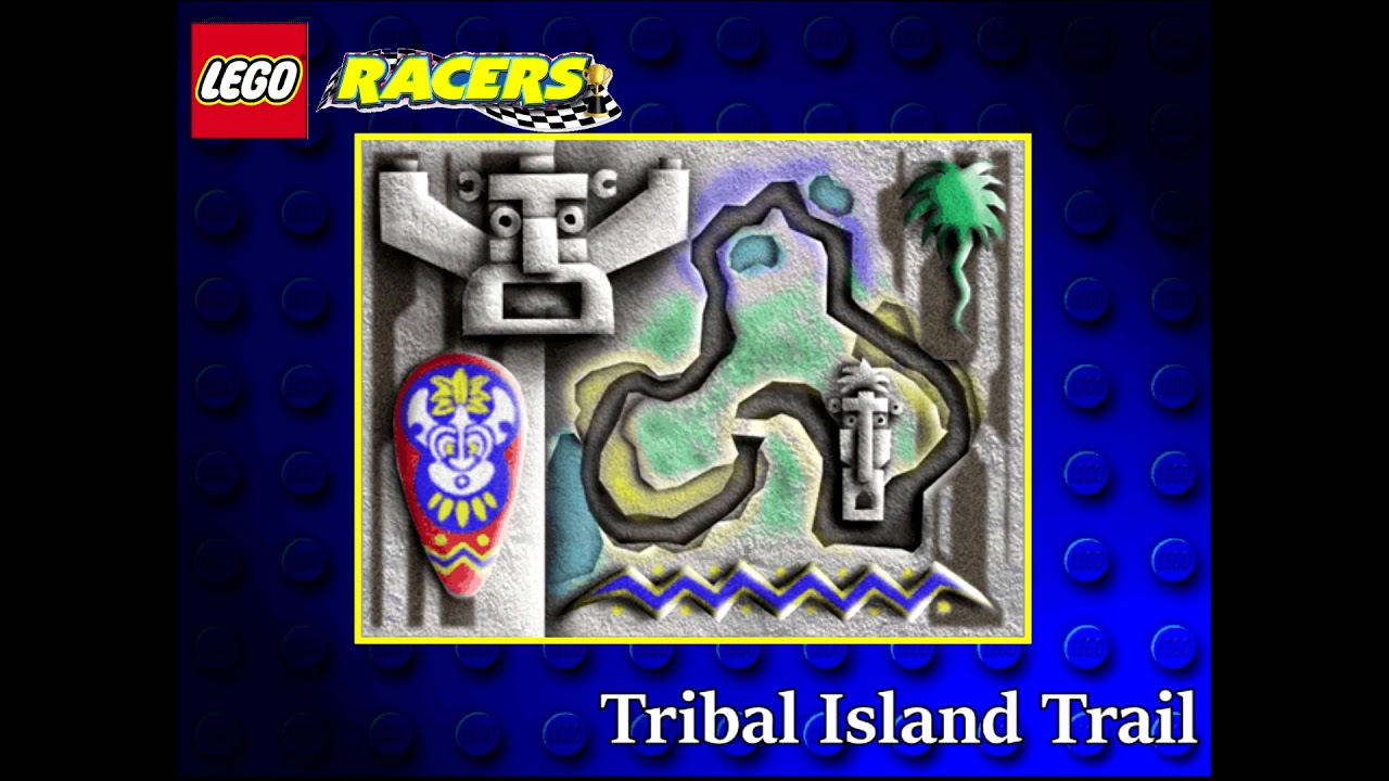 Tribal Island Trail Remastered - Lego Racers