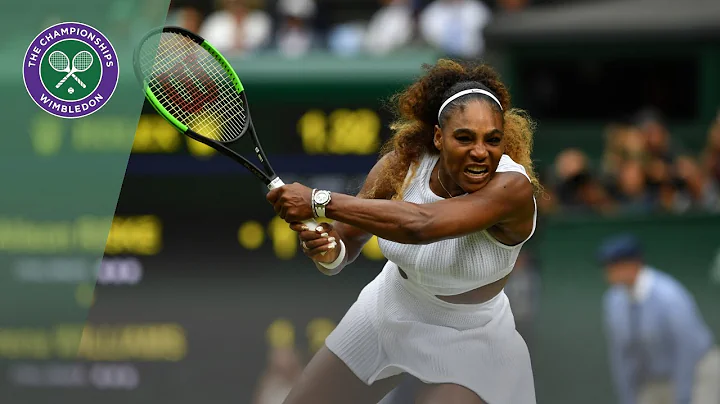 Serena Williams vs Alison Riske Wimbledon 2019 qua...