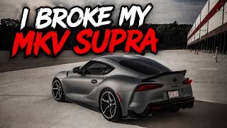 Fixing Small Issues on my MKV Supra...