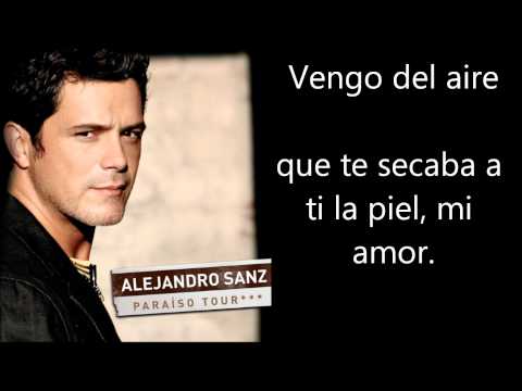 Alejandro Sanz - No Me Compares Letra Lyrics