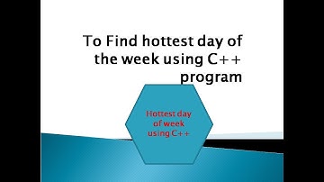 hottest day of the week