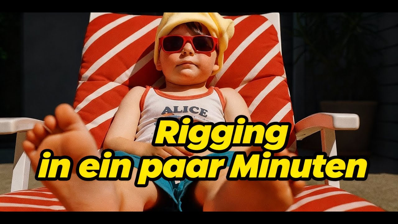 3D-Modell und Rigging mit Mesh2Motion