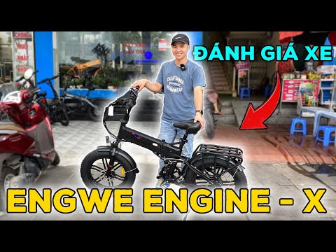 Video ĐÁNH GIÁ XE ĐẠP ĐIỆN TRỢ LỰC ENGWE ENGINE- X TẠI HÀ... - youtube