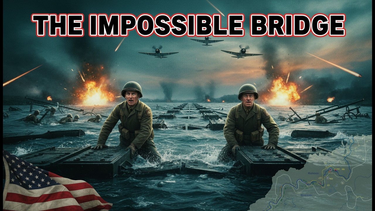 The Impossible Rhine Crossing: U.S. Engineers Defied Death to Shock the Germans | WW2